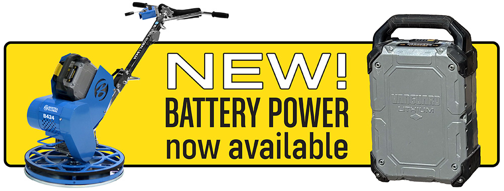NEW! Battery Power Now Available!