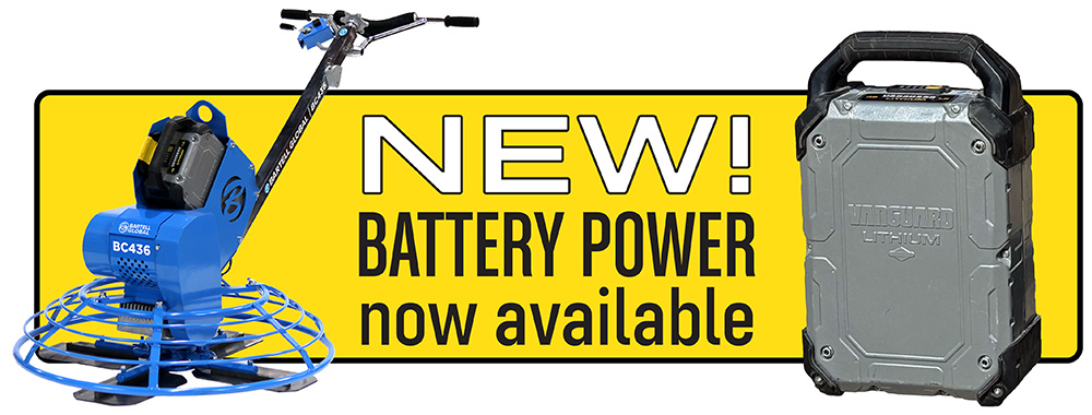 NEW! Battery Power Now Available!