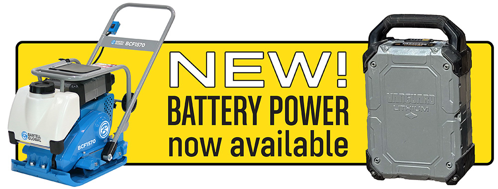 NEW! Battery Power Now Available!