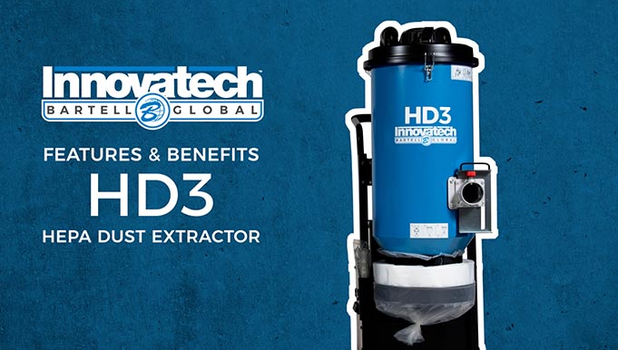 HD3 220V HEPA Dust Extractor - Features & Benefits